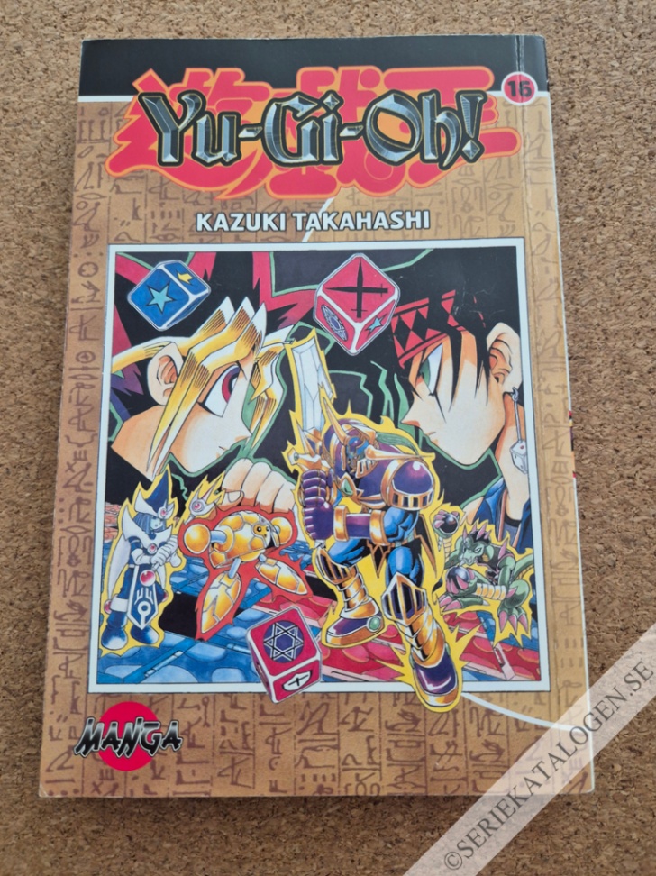 Framsida på Yu-Gi-Oh! #16 - Dungeon dice monsters (2007)