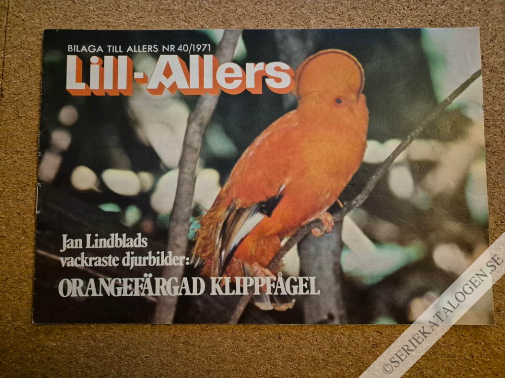Framsida på Lill-Allers #40 (1971)