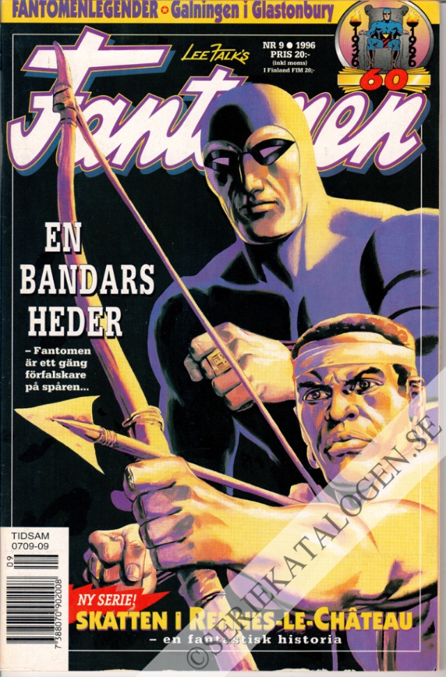 Framsida på Fantomen #9 (1996)