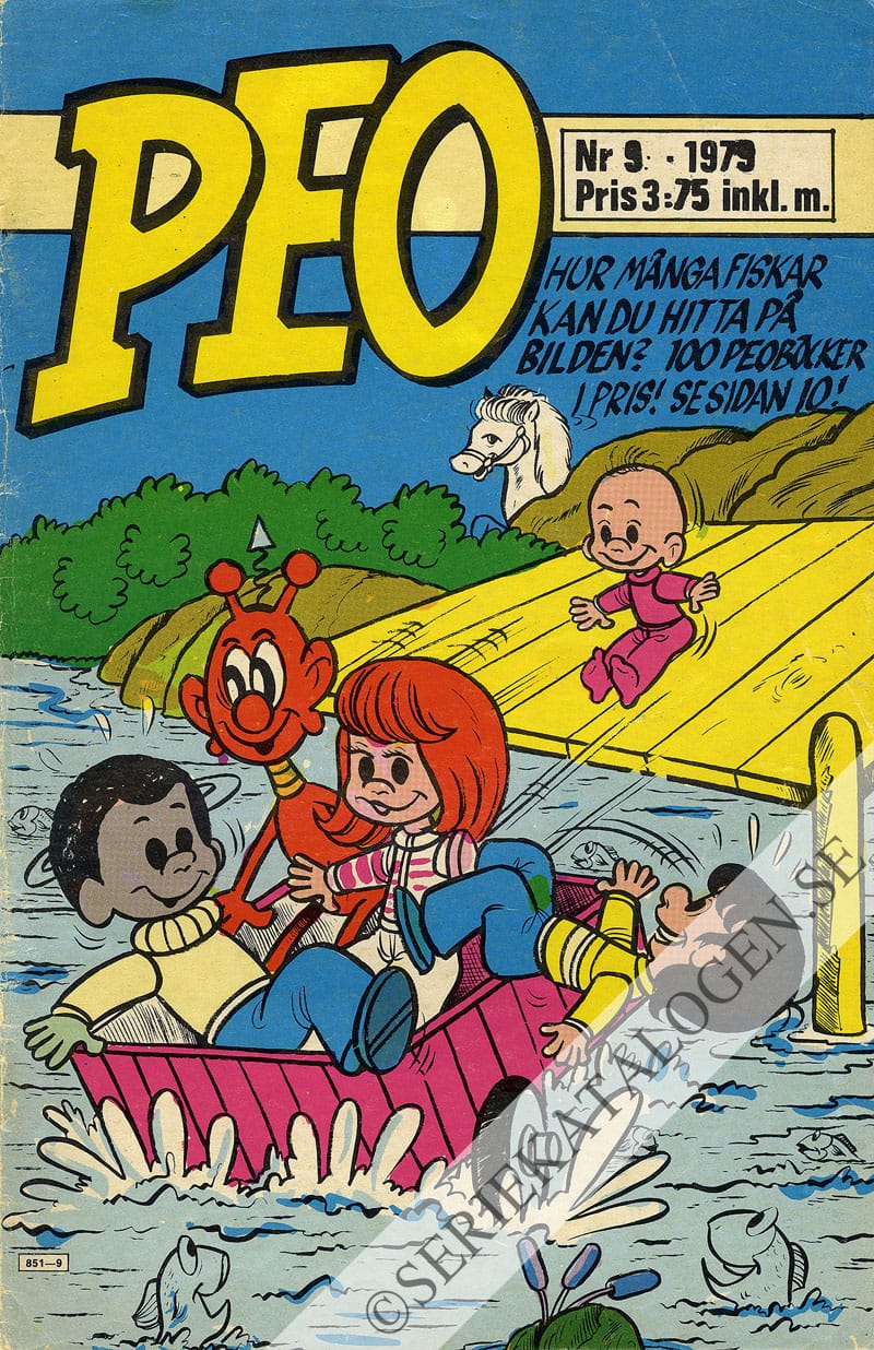Framsida på Peo #9 (1979)