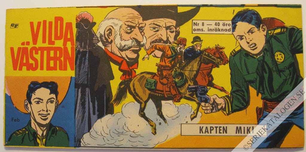 Framsida på Vilda Västern #8 (1965)