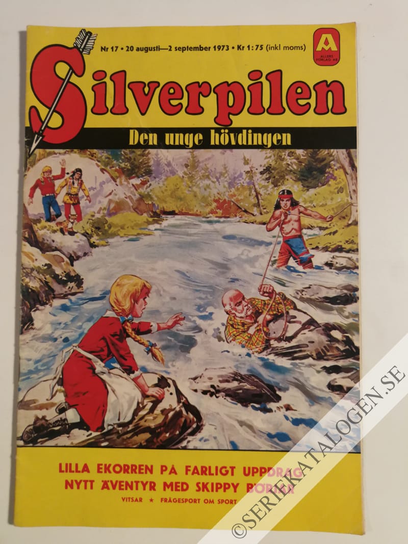 Framsida på Silverpilen #17 (1973)
