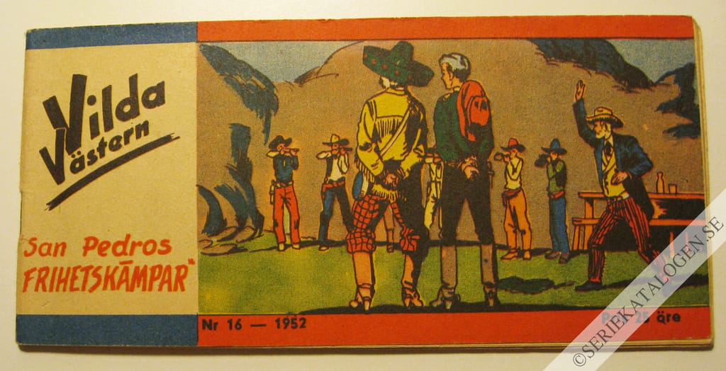 Framsida på Vilda Västern #16 (1952)