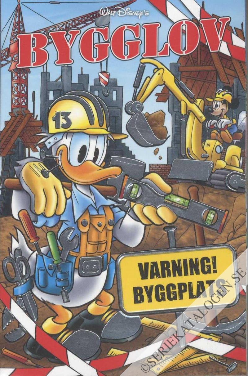 Framsida på Kalle Ankas pocket special Bygglov (2021)