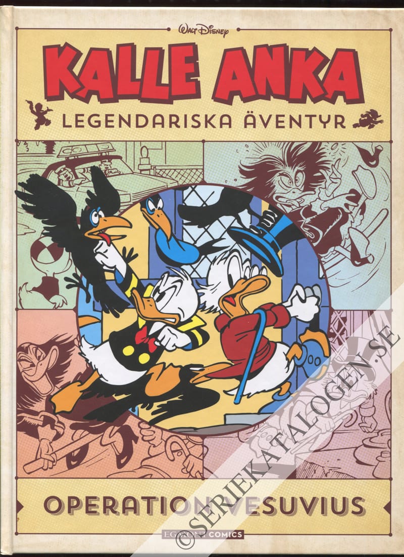 Framsida på Kalle Anka - Legendariska äventyr Operation Vesuvius (2022)