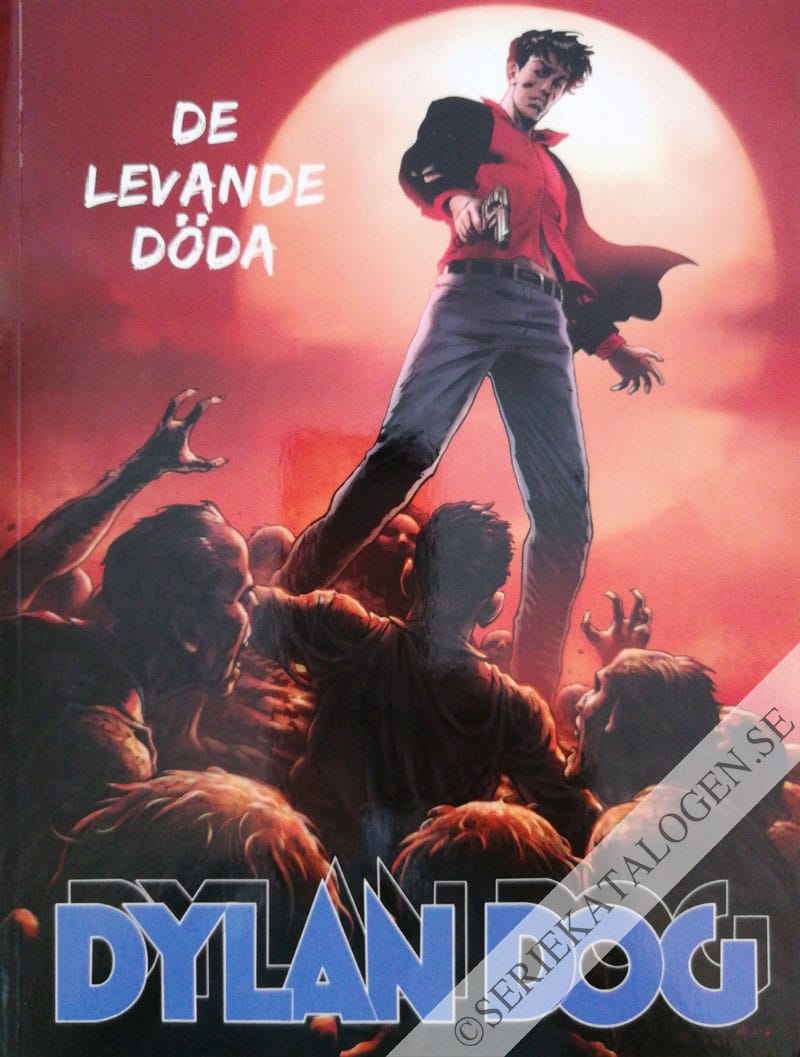 Framsida på Dylan Dog De levande döda (2016)