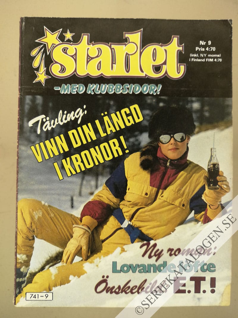 Framsida på Starlet #9 (1983)