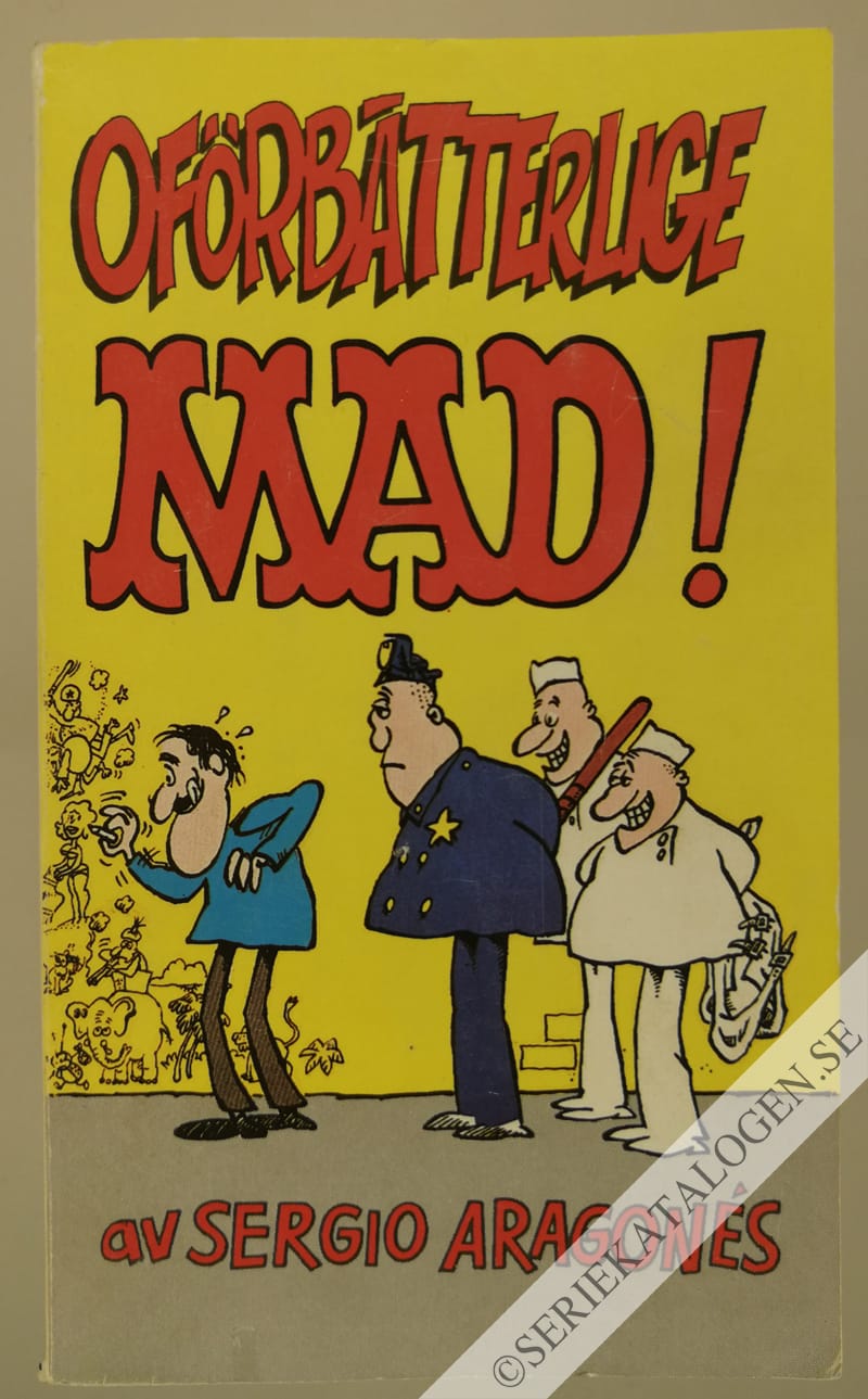 Framsida på MAD-pocket Oförbätterlige MAD! (1979)