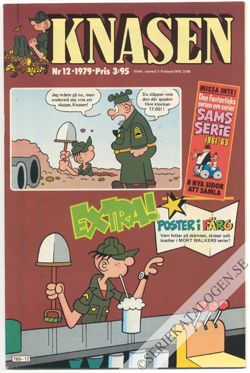 Framsida på Knasen #12 (1979)