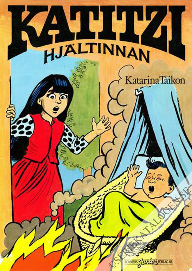 Framsida på Katitzi Hjältinnan (1979)