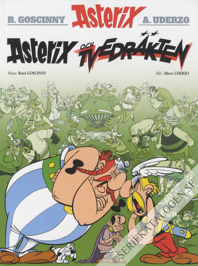 Framsida på Asterix och tvedräkten (2021)