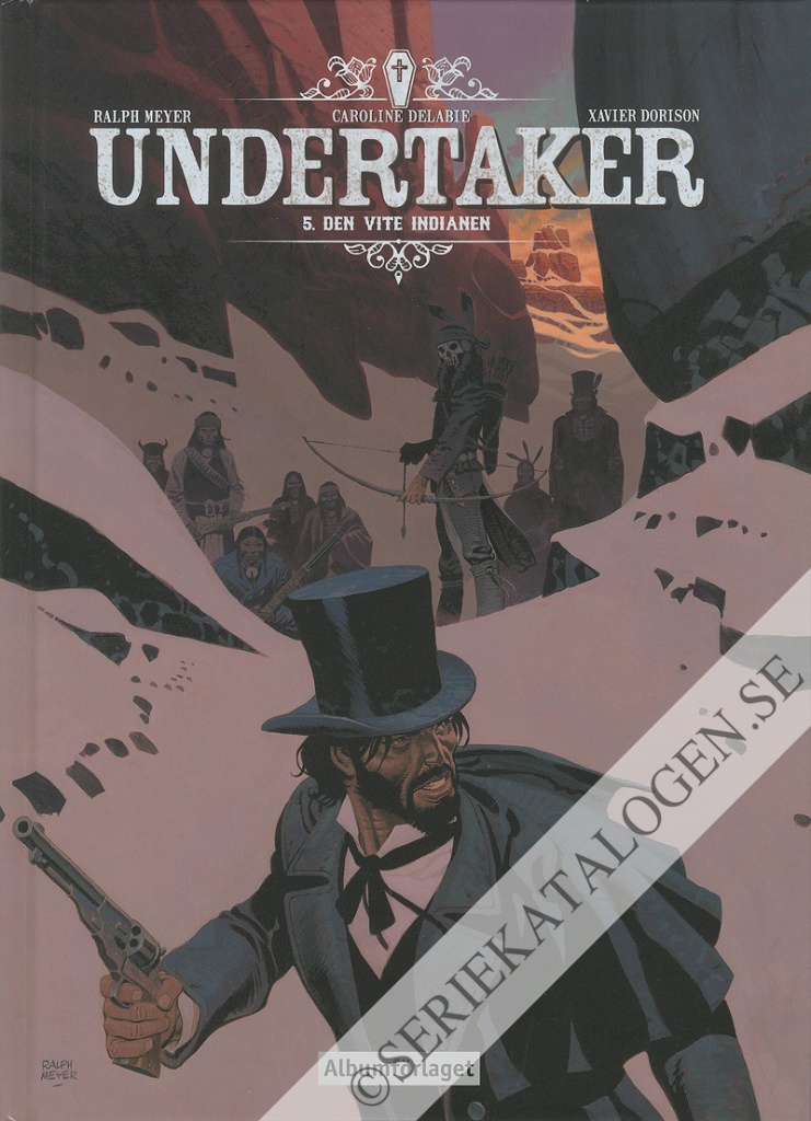 Framsida på Undertaker Den vite indianen (2022)