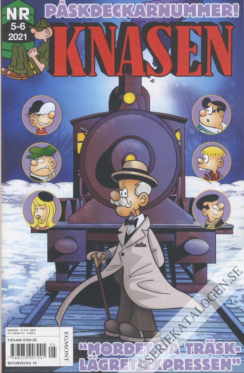 Framsida på Knasen #5-6 (2021)