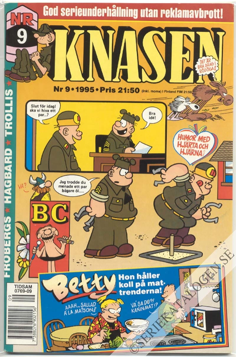 Framsida på Knasen #9 (1995)