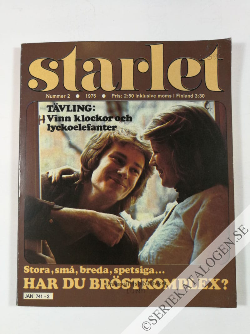 Framsida på Starlet #2 (1975)