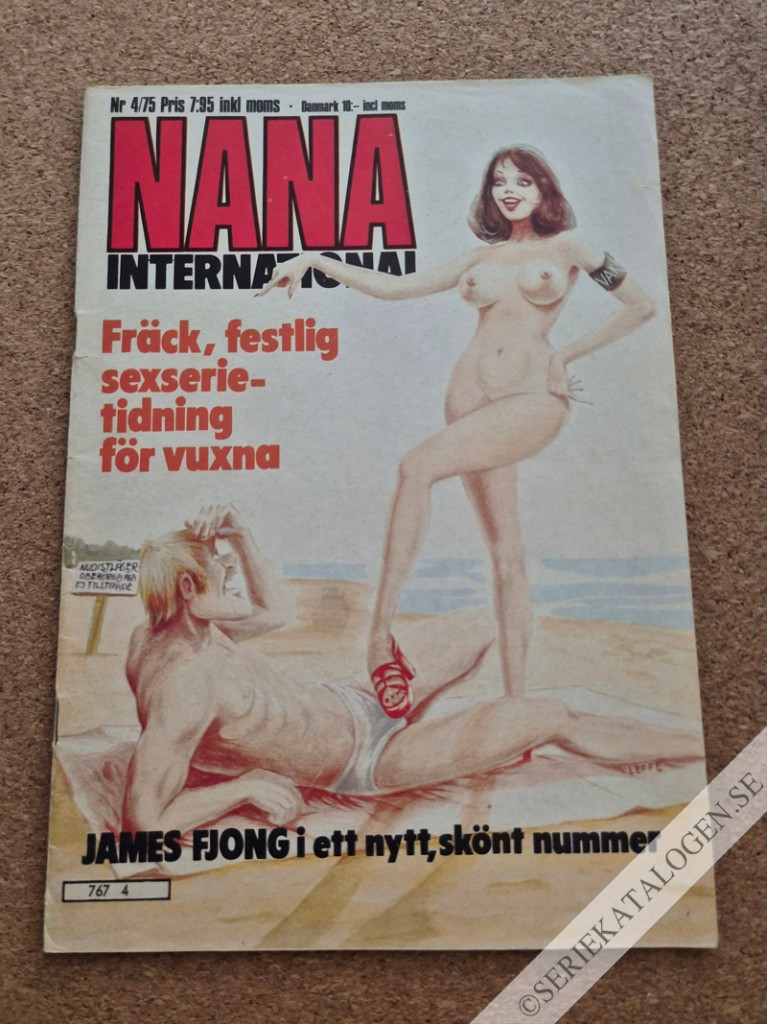 Framsida på Nana international #4 (1975)