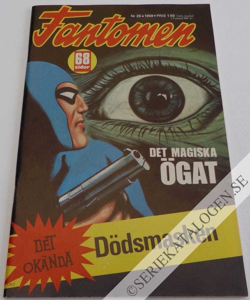 Framsida på Fantomen #26 (1969)