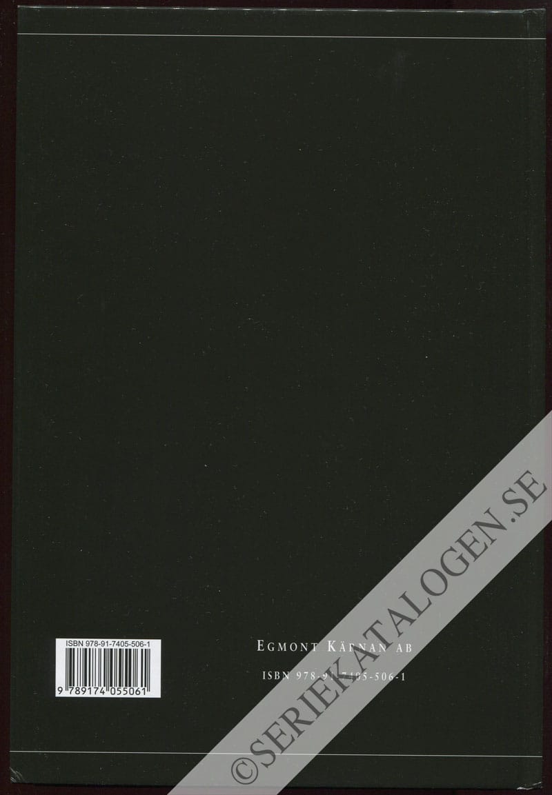 Baksida utan skyddsomslag (2011)