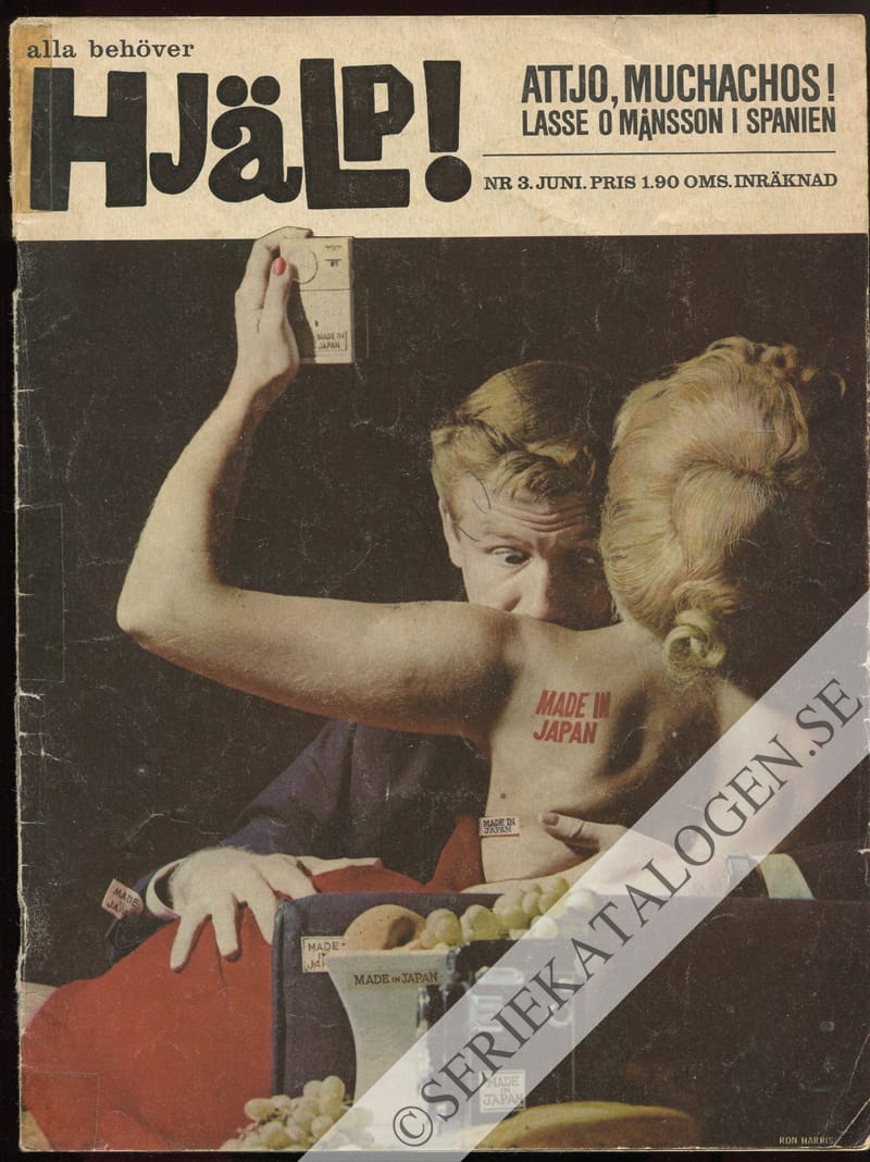 Framsida på Hjälp! #3 (1963)