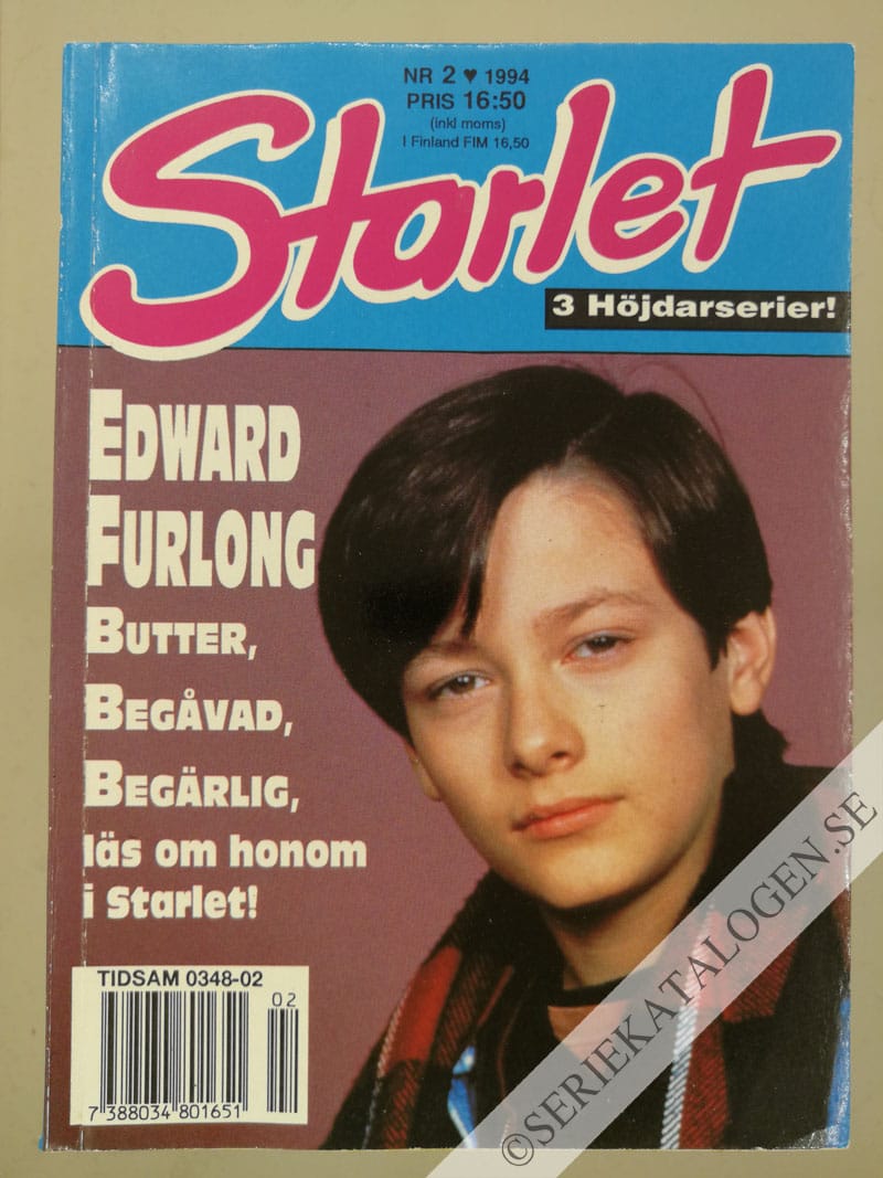 Framsida på Starlet #2 (1994)