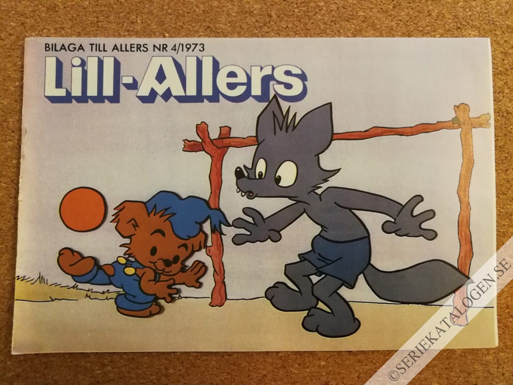 Framsida på Lill-Allers #4 (1973)
