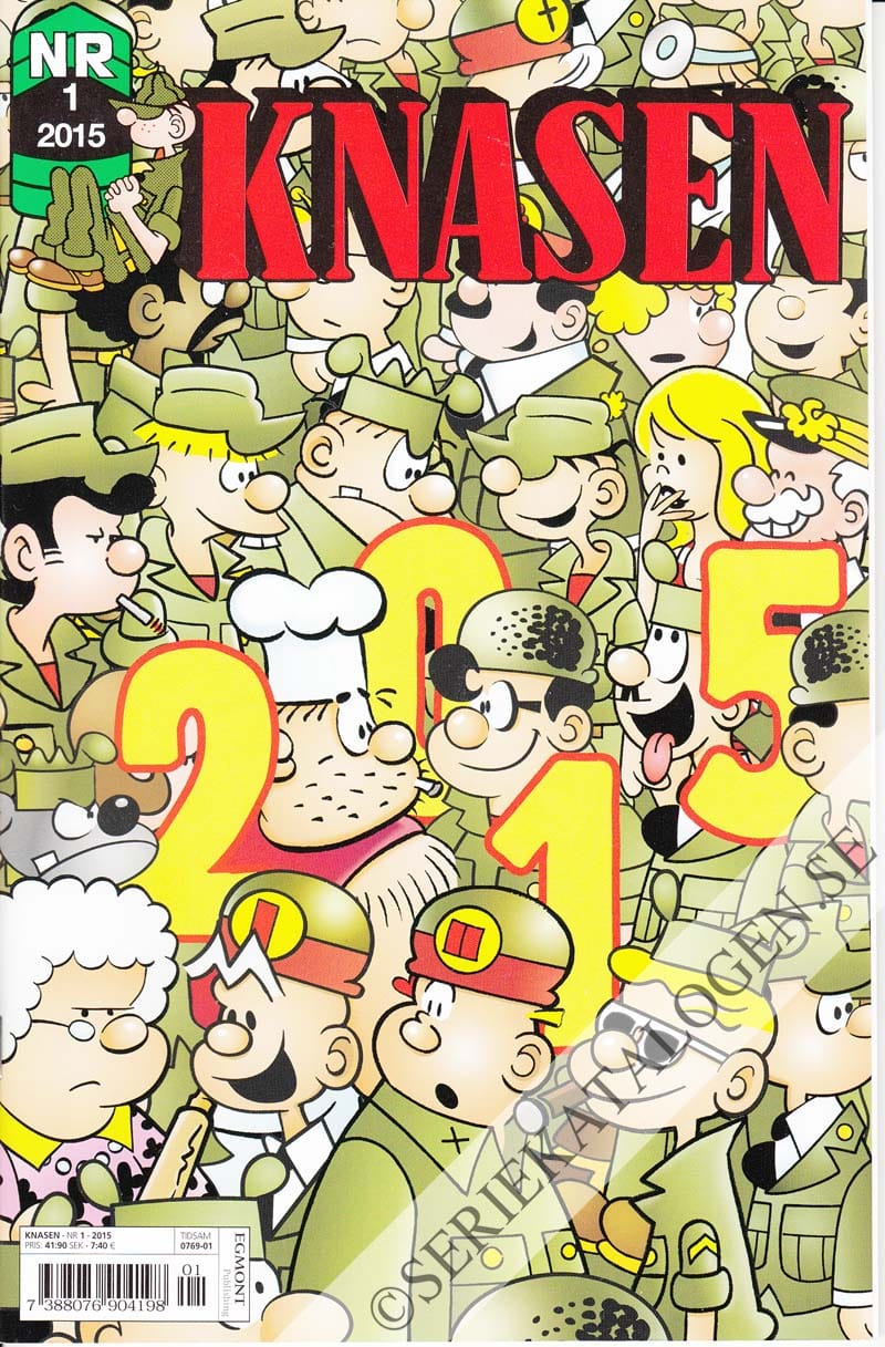 Framsida på Knasen #1 (2015)