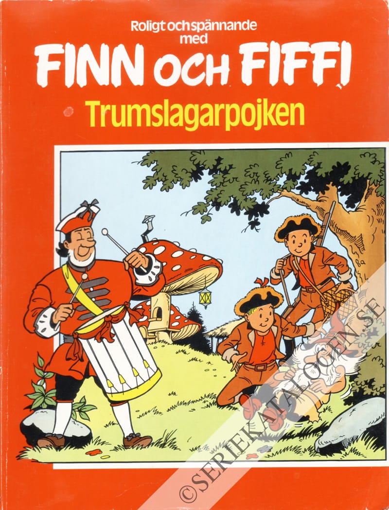 Framsida på Finn och Fiffi Trumslagarpojken (1979)