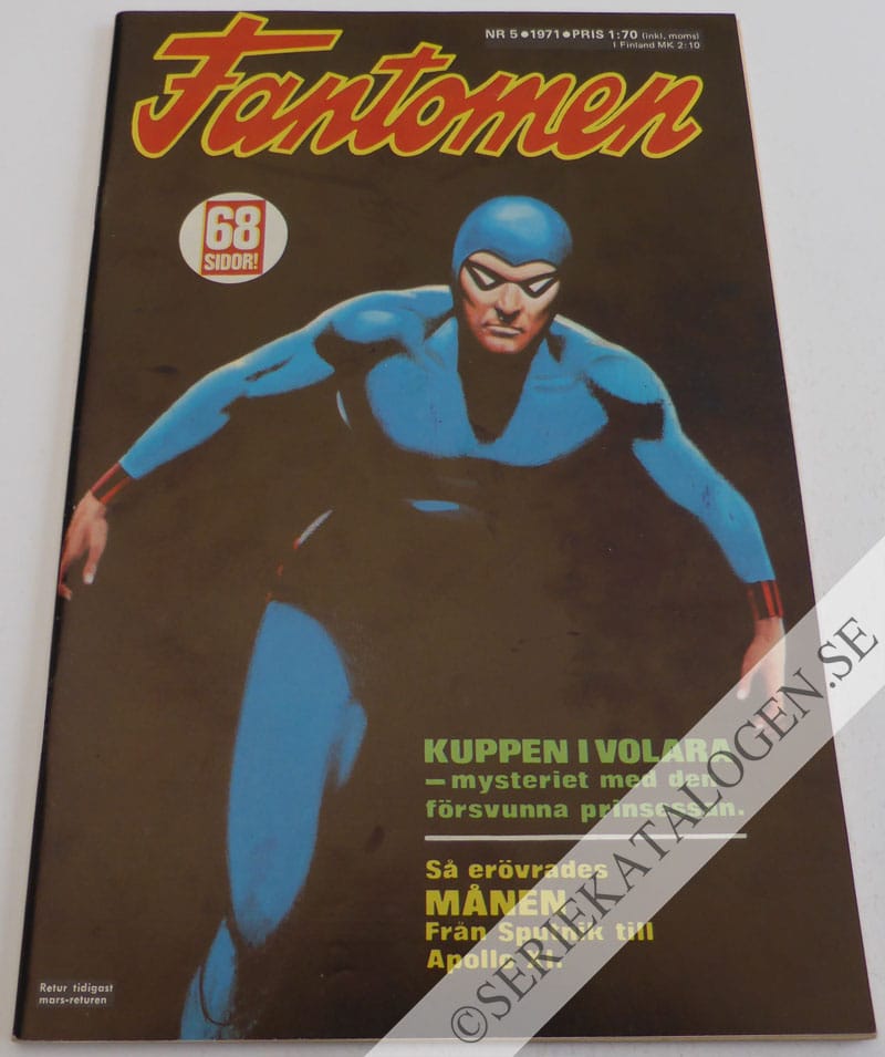 Framsida på Fantomen #5 (1971)