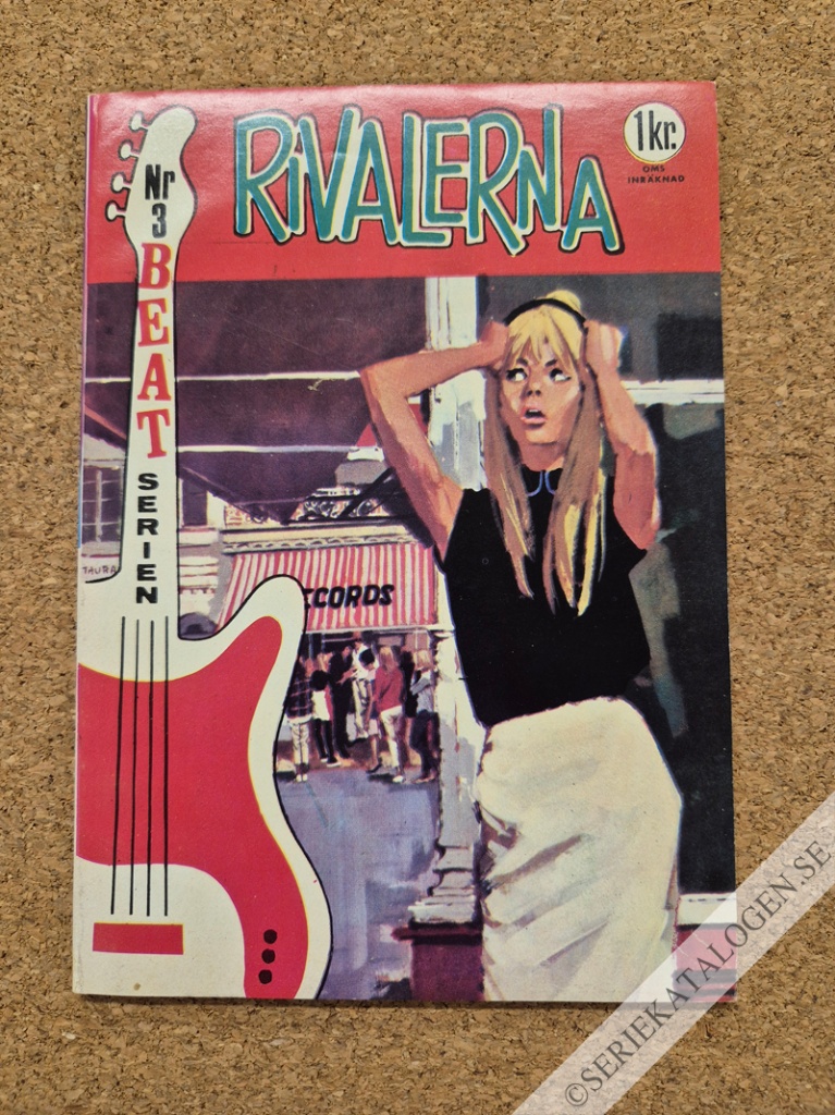 Framsida på Beatserien Rivalerna (1967)