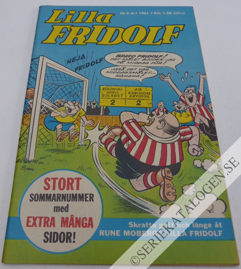 Framsida på Lilla Fridolf #5-6 (1961)