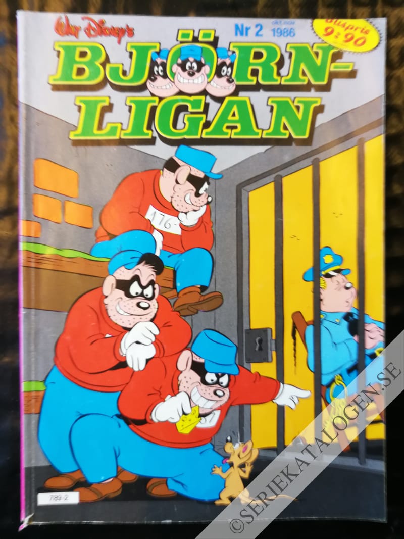 Framsida på Björnligan #2 (1986)