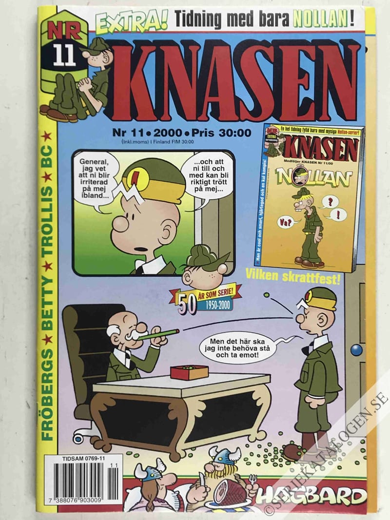 Framsida på Knasen #11 (2000)