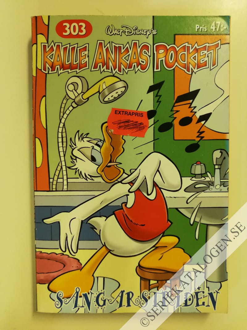 Framsida på Kalle Ankas pocket #303 - Sångarstriden (2004)