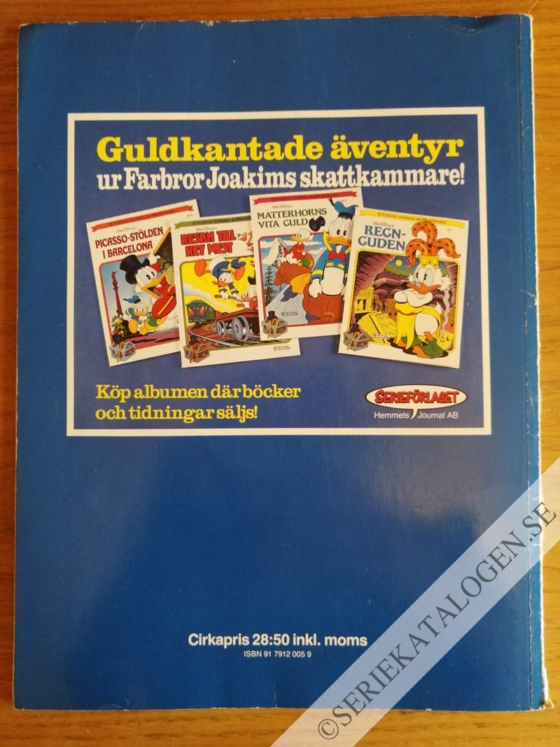 Baksida på Kalle Ankas födelse och uppväxt! (1986)