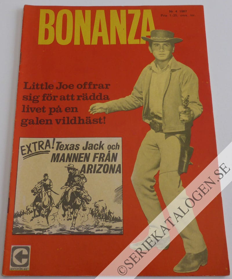 Framsida på Bonanza #4 (1967)