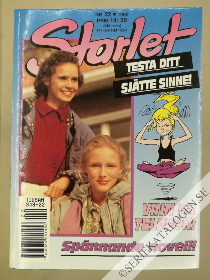 Framsida på Starlet #22 (1992)
