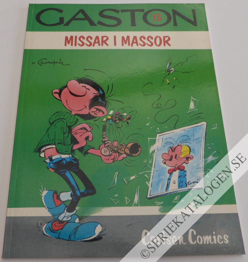 Framsida på Gaston Missar i massor (1982)