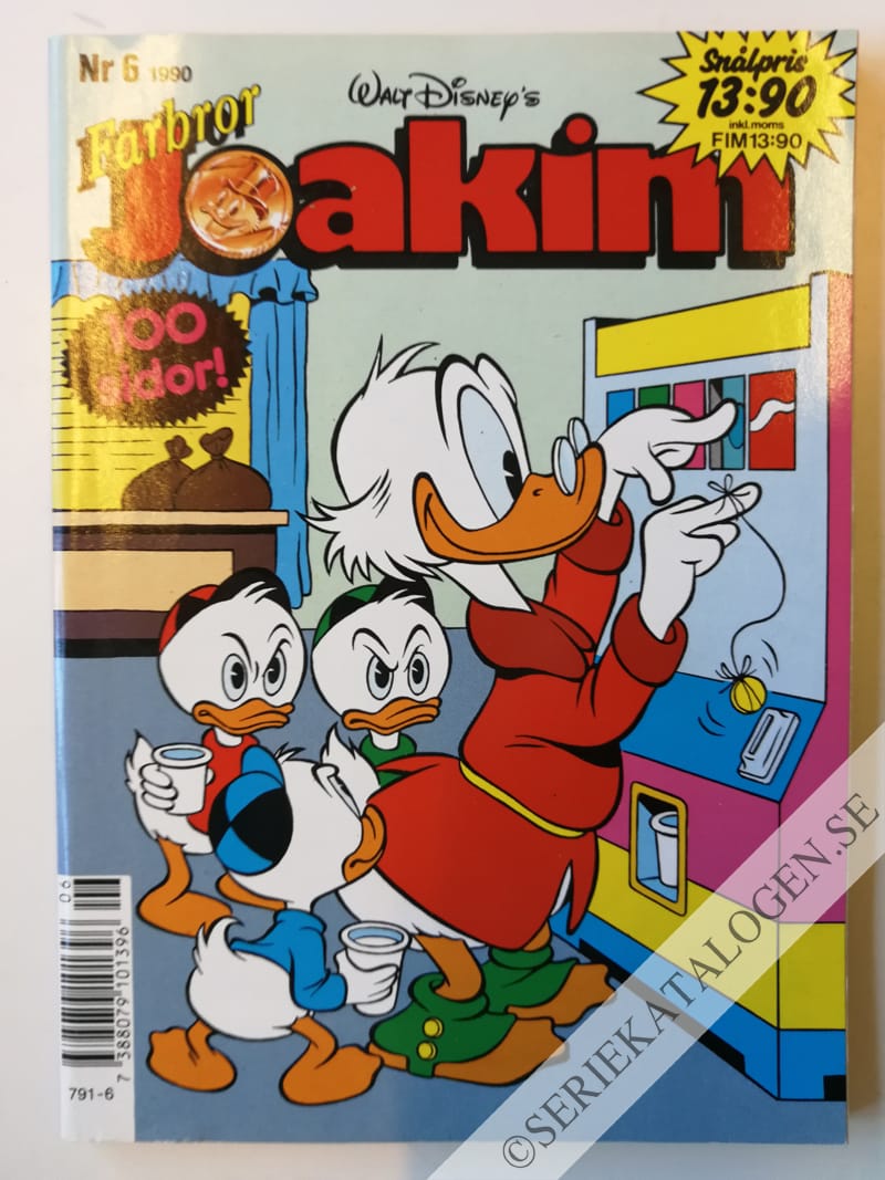 Framsida på Joakim #6 (1990)