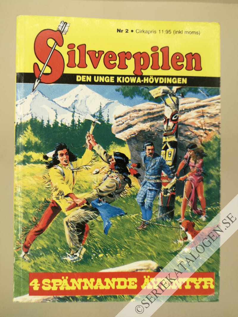 Framsida på Silverpilen-pocket #2 (1983)