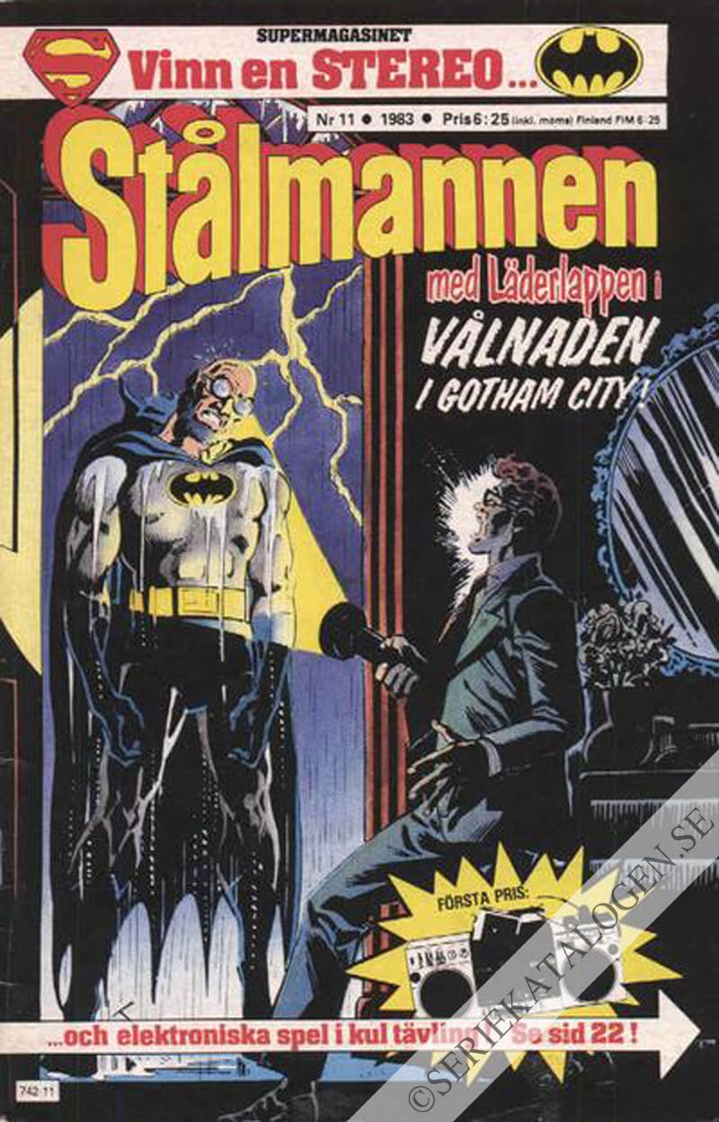 Framsida på Supermagasinet #11 (1983)