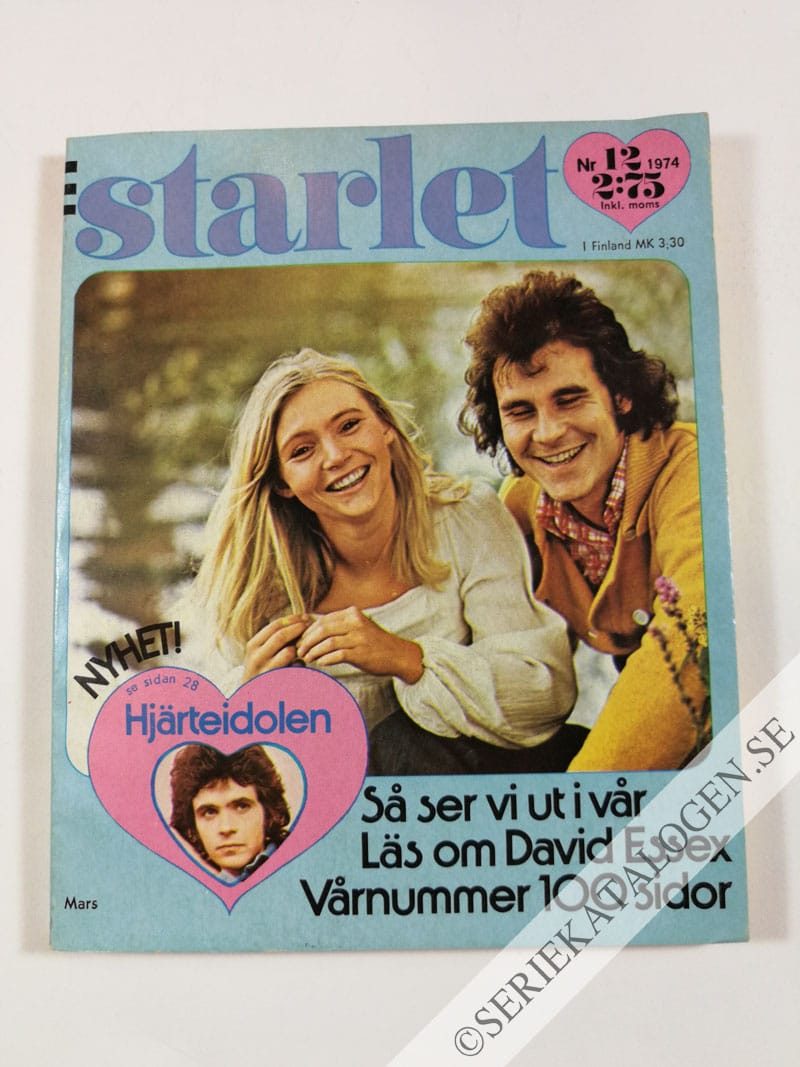 Framsida på Starlet #12 (1974)
