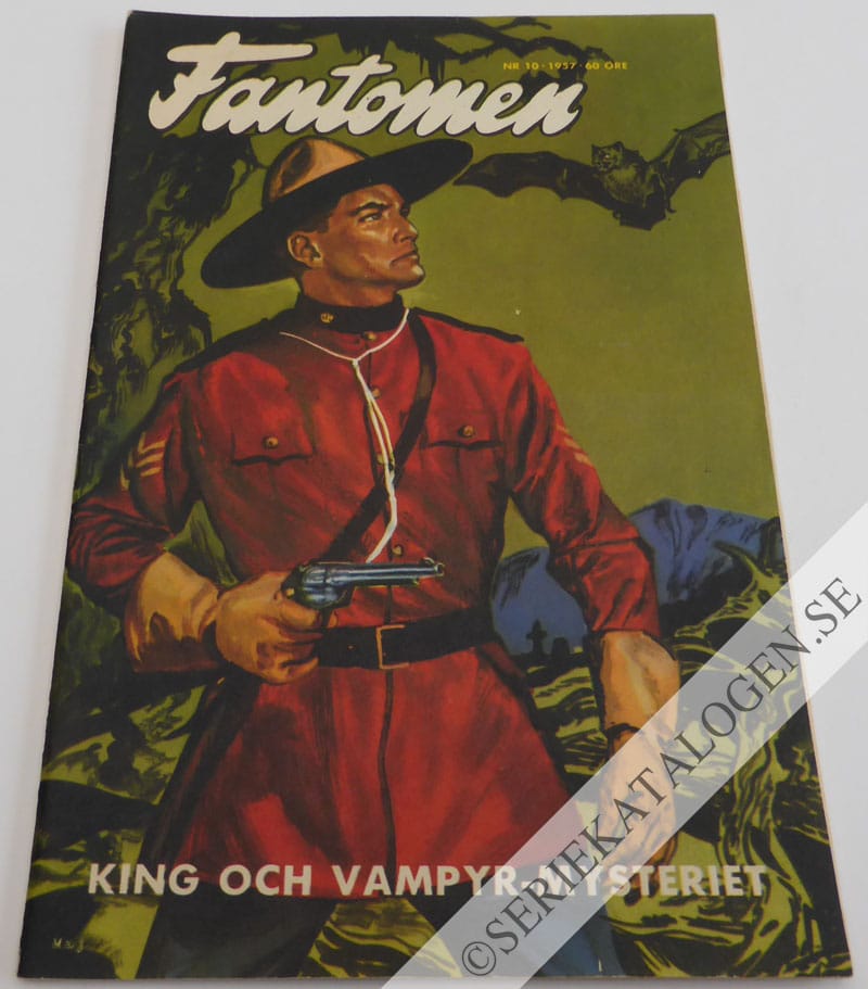 Framsida på Fantomen #10 (1957)