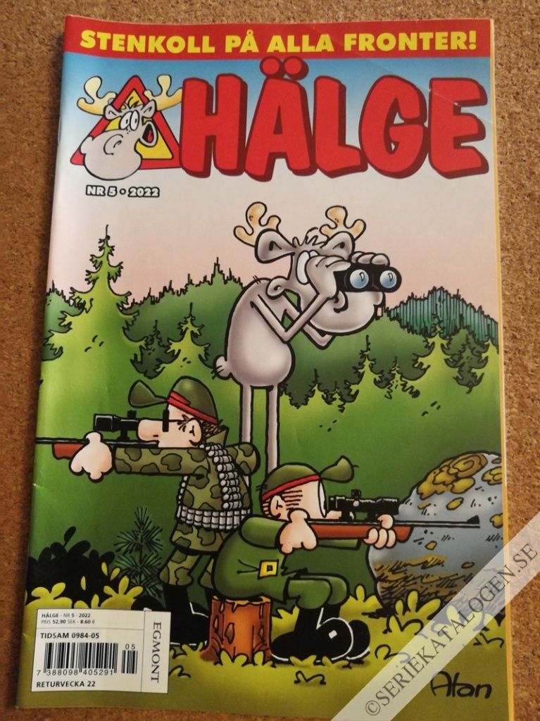 Framsida på Hälge #5 (2022)