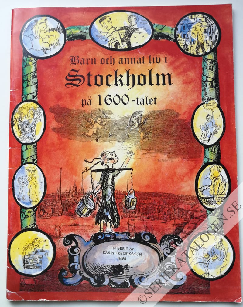 Framsida på Barn och annat liv i Stockholm på 1600-talet # (1997)