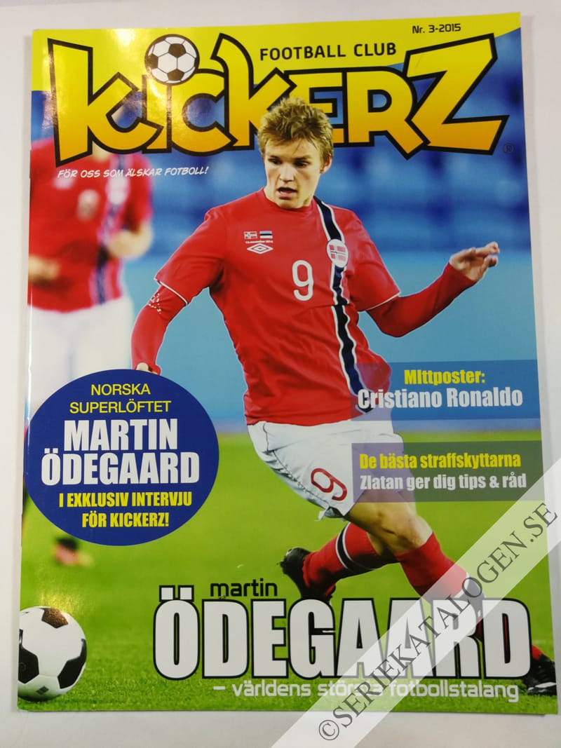 Framsida på Kickerz Football Club #3 (2015)