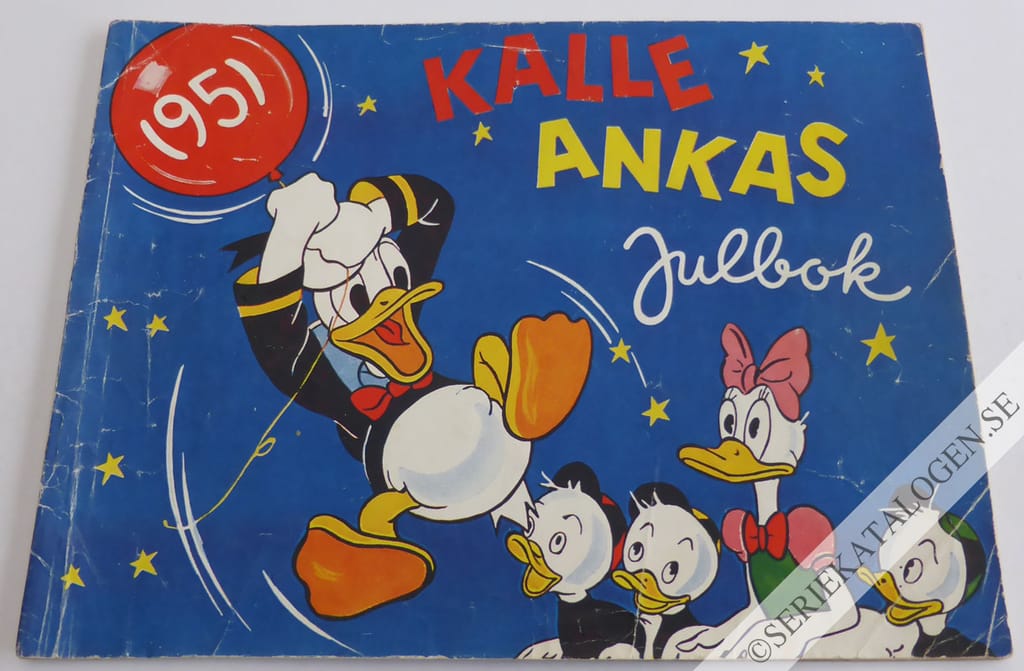 Framsida på Kalle Ankas julbok # (1951)