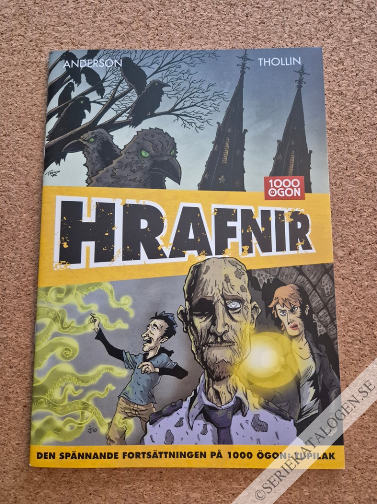 Framsida på 1000 ögon Hrafnir (2011)