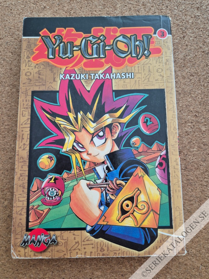 Framsida på Yu-Gi-Oh! #3 - Kapselmonsterschack (2004)