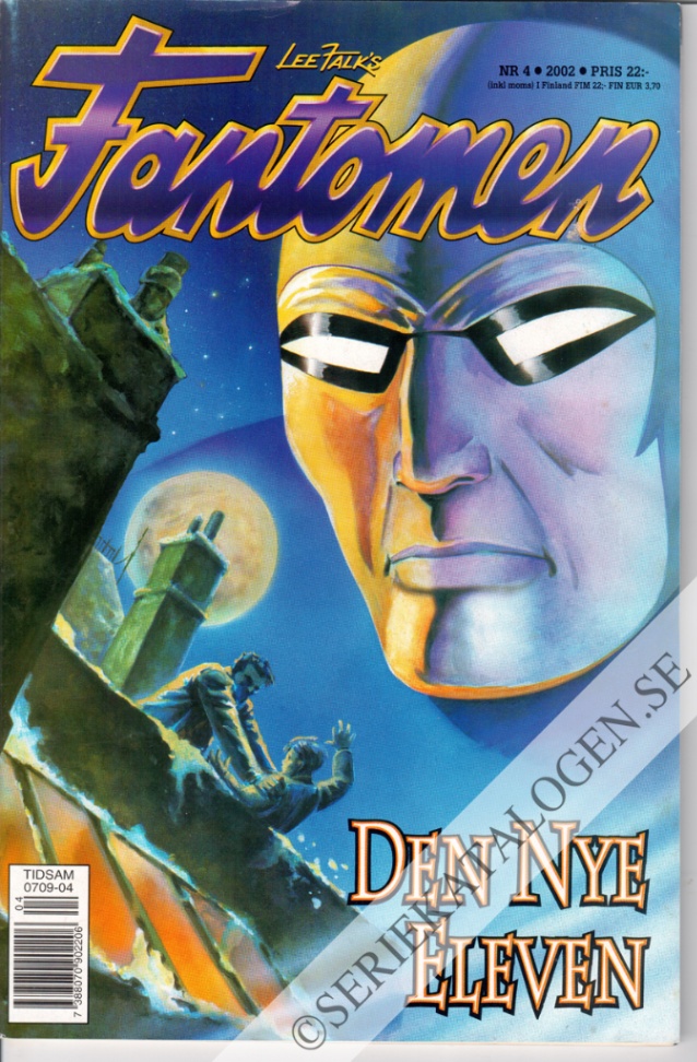 Framsida på Fantomen #4 (2002)