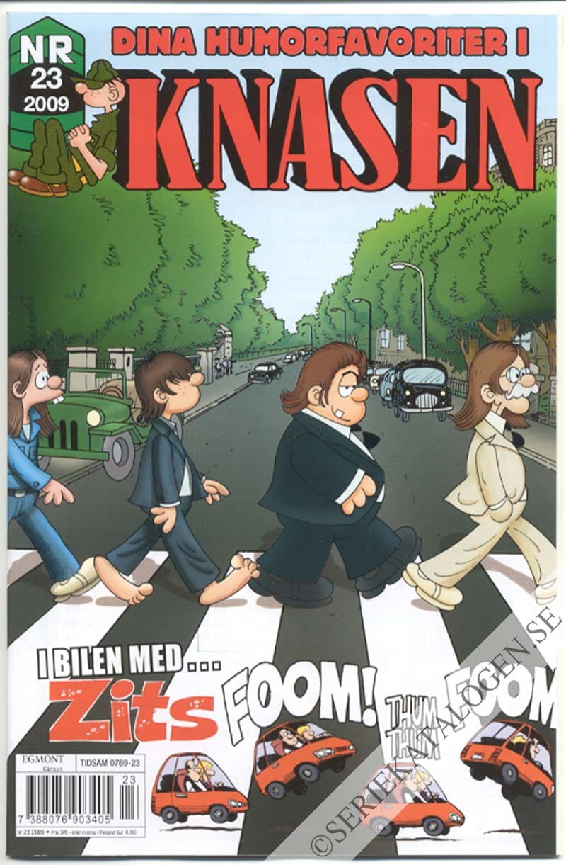 Framsida på Knasen #23 (2009)